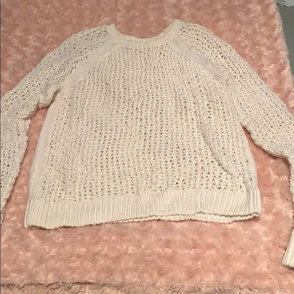 White long sleeve sweater from Forever 21 - Picture 2 of 2